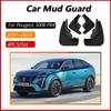 Anti-splash For Peugeot 3008 P84 2017~ Facelift Car Mud Guard Antifreeze Flap Splash Mudflap Door Guard Kit Auto Accessories