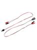 USB Male Female Power Cord 60CM with For Alligator Clips for DC Current