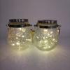 Portable Solar 30LED Fairy Light Mason Jar Bottle Lid String Light Outdoor Waterproof Lantern Christmas Decoration Pendant Lamp