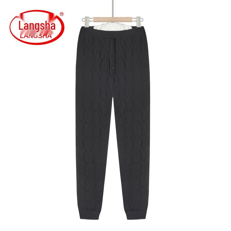 LangSha Women s Winter Plush Lined Thermal Joggers 3XL