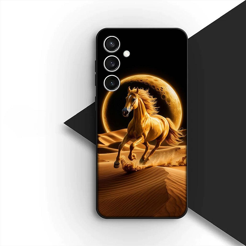 

Дикий и свободный конь Силиконовый чехол для Apple iPhone 17 Pro XS Max Air XR 6 Plus X 5 + SE 2022 SE2 6+ Чехол для телефона iPhone17