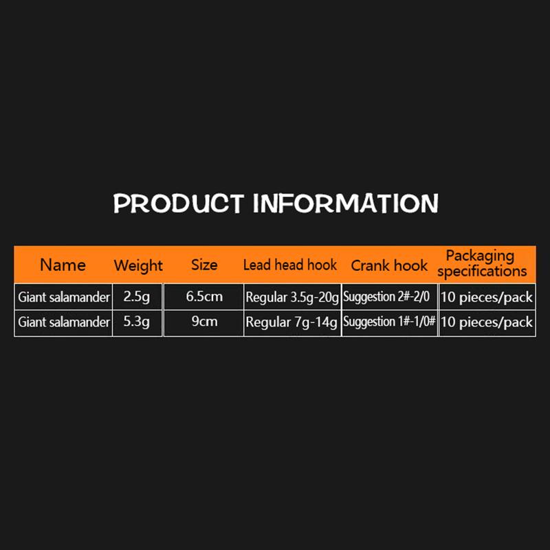 1 Pcs Soft Fishing Lure 2.5G6.5Cm/5.3G9Cmbright Color Swimbait Worm Lure For Fishing Bait