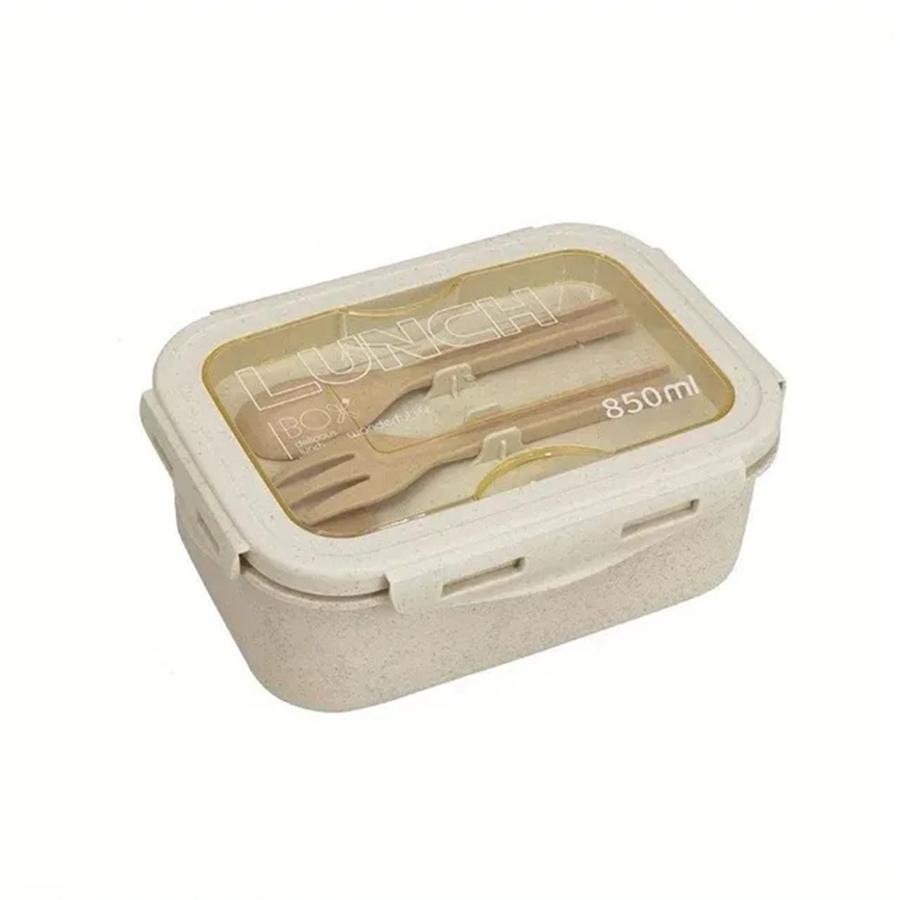 1 Portable Microwave Lunch Box Healthy BPA-free Bento Box Kitchen Food Container Lunch Box Home Accessories