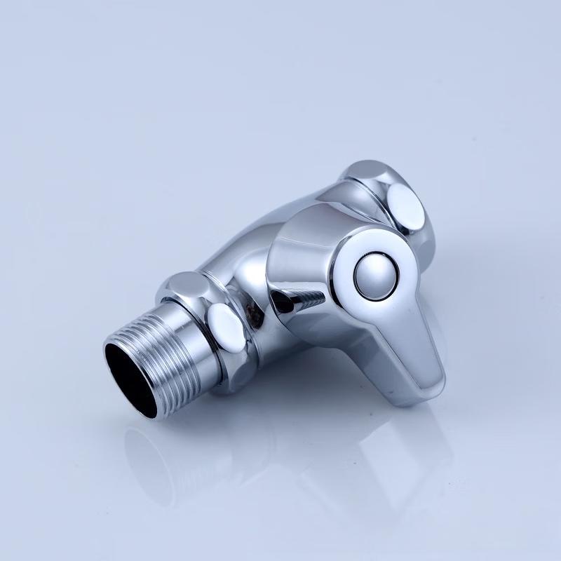 OEING Brass Manual Squat Toilet Flush Valve