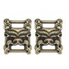 Snow Lions Ornament Sturdy Alloy Charm for Necklace Chain Decoration