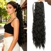 30-inch Curly Hair Band Long Ponytail - Suitable For Ladies For Christmas Party, Gathering, Festival Or Daily Wear