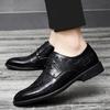 Fashionmen Anzugschuhe Formelle Oxford Schuhe für Herren Hochzeitsschuhe Leder Italien Spitzschuhe Herren Partyschuhe Sapato Oxfords Masculino