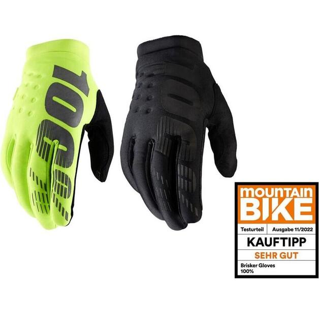 Bicycle Gloves 100% Brisker (yellow)