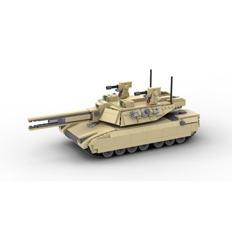 Платиновый Кирпич BOBlock MOC-31423 Будущий Боевой Танк  Абрамс