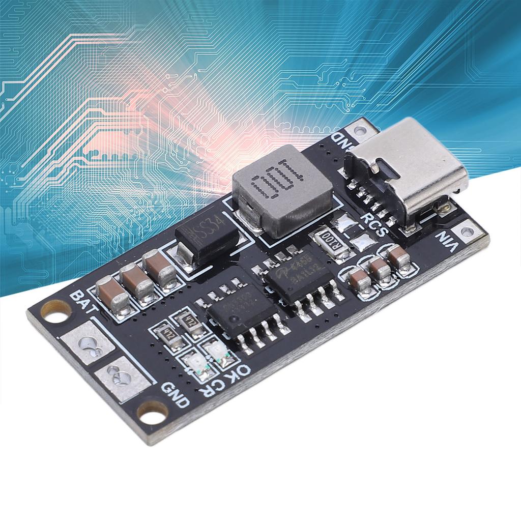 Аккумулятор Модуль 3S Type C до 12.6V Стабильный Контактный Повышающий Литиевый Аккумулятор Плата 2 шт.