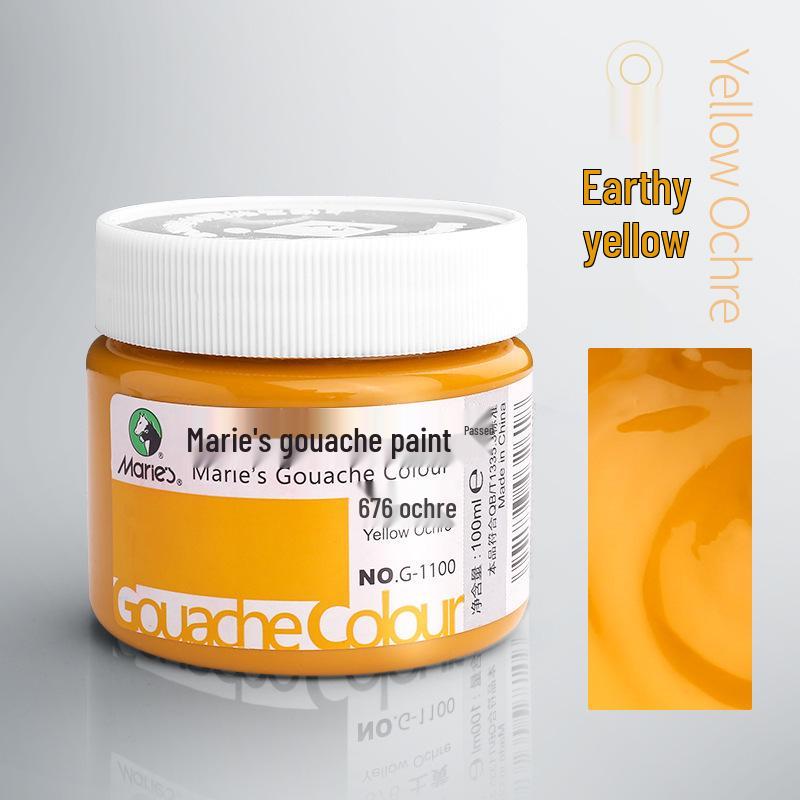 Mali Concentrated Gouache Paint Refill - Jelly Pigment for Art Exams