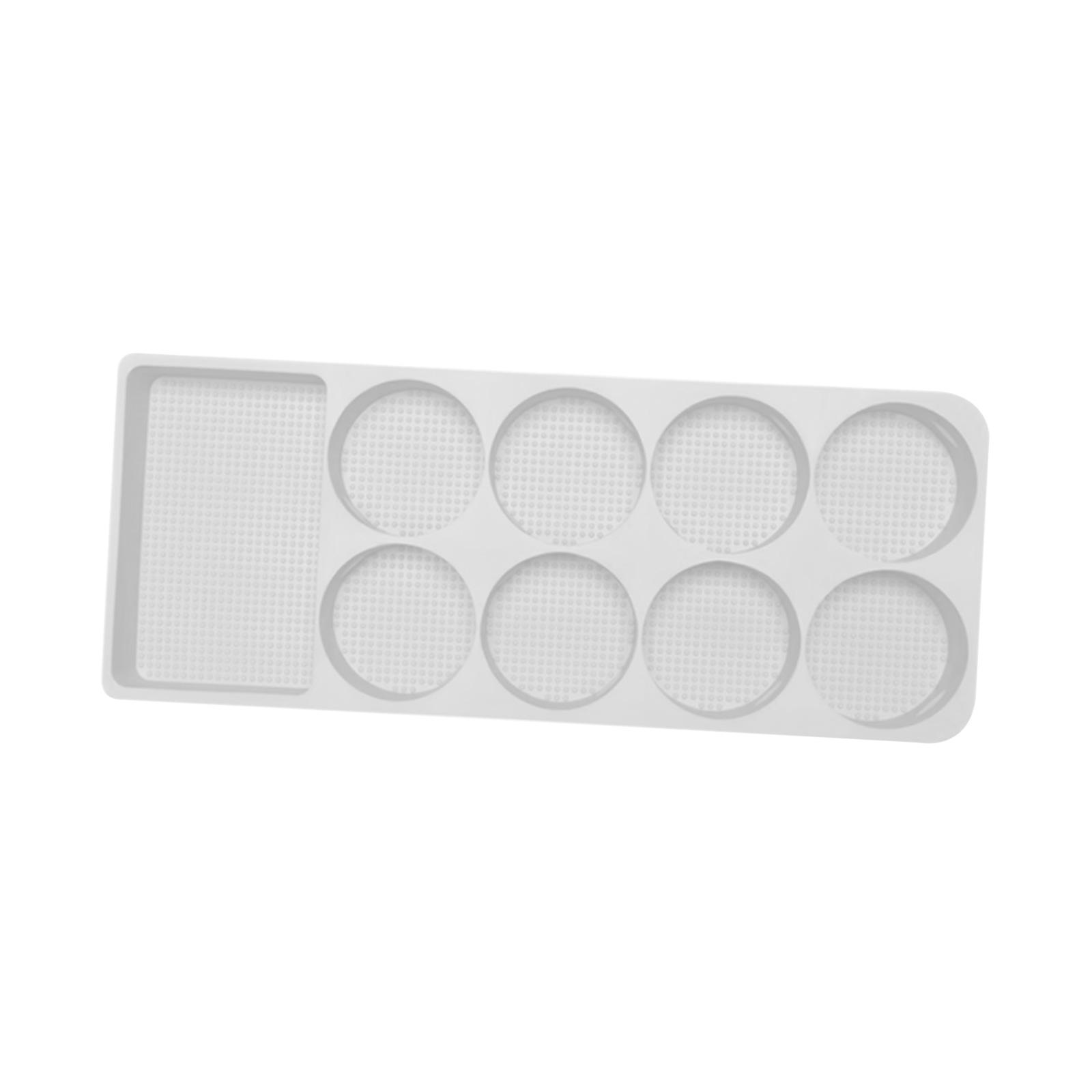 

Коврик в подстаканник автомобиля Органайзер для салона автомобиля Защита для Lixiang L9 белый