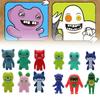 6pcs Action Fuggler Figure Model Anime Displays Toy Cartoon Doll Gifts Kids