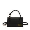Chic Fashion Street Style Medium Square Bag Pu Leather Crossbody Handbag 2024