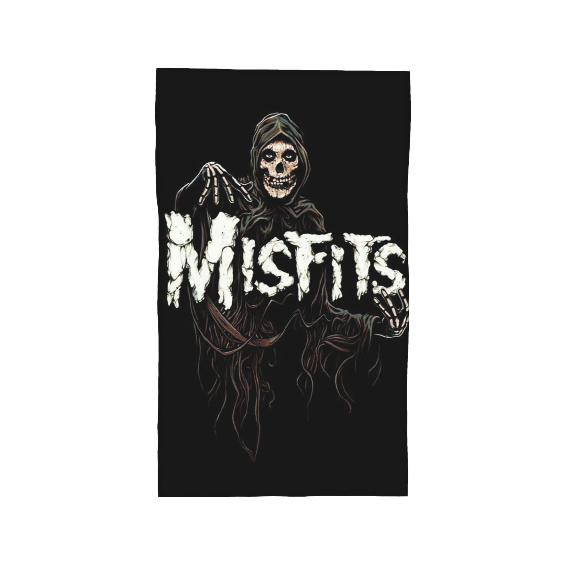 

Misfits Skull Soft Face Towel Quick Dry Pool Bath Cotton Towels Absorbent W40*H60(CM)