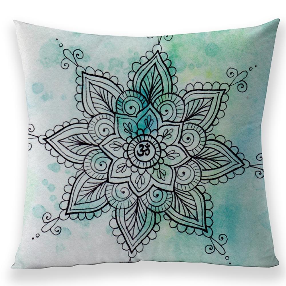 Boho Mandala Pillow Cover Seat Sofa Bedroom Living Room Cushion  Home Decor Gift Car  Accessories Ornament