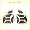 For Mercedes Benz E300 E350 E400 2012-2016 Black Steering Wheel Button Trim