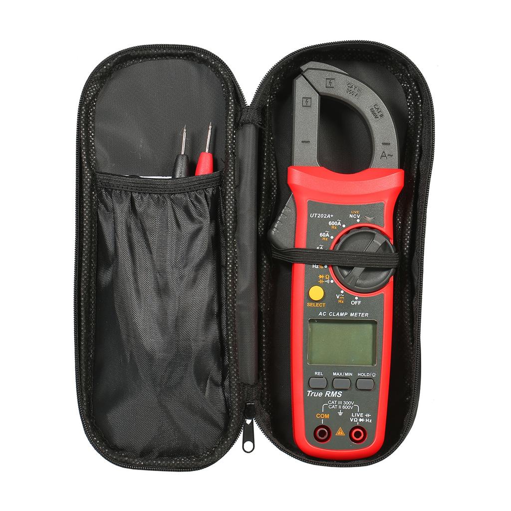 6000 Counts Digital Clamp Meter True RMS Multimeter Meter NCV Test Measuring Relative Value Capacitance Frequency