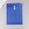 12Pcs A4 File Folders with String Lock Office File Bags Waterproof PP File Wallet Clear Document Folder for Adult Office
