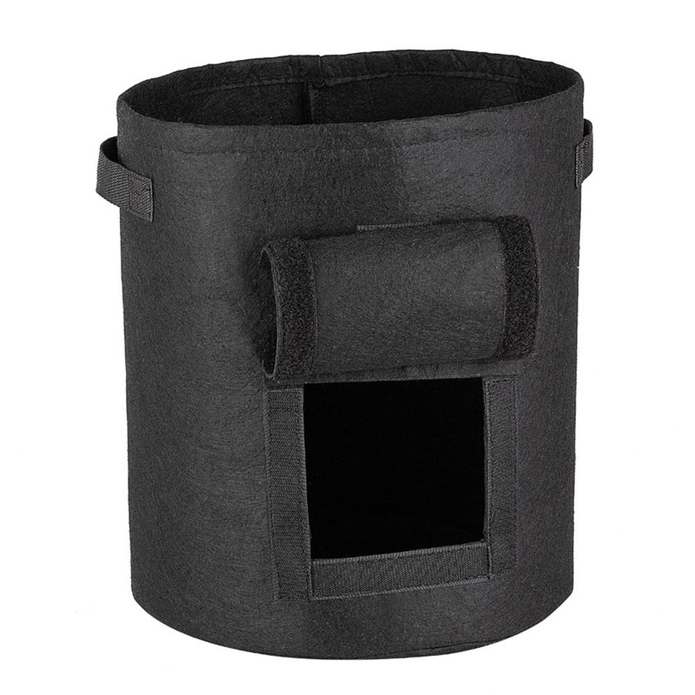 

Сумка для выращивания овощей, сеялка для выращивания картофеля «сделай сам», липучка для окон, контейнер для посадки помидоров, сумка 4Gallon чёрный