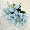 Simulated Lily Plants Wedding Hotel Restaurant Room Decoration Desktop Ornament