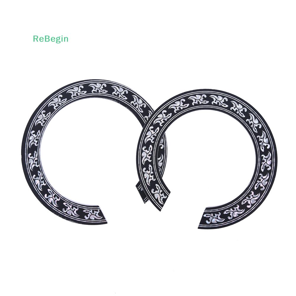 104mm 94mm Inch Size Hard PVC Guitar Circle Sound Hole Rosette Inlay