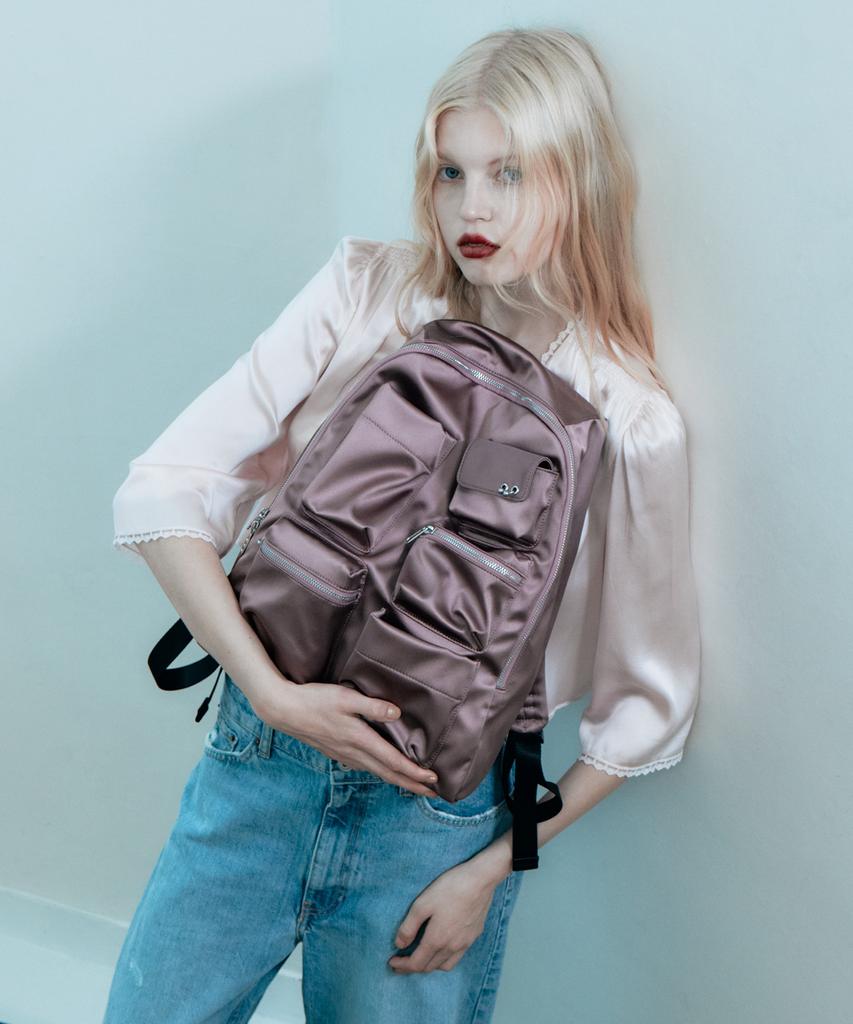 Trimarch Multi Pocket Backpack / Pink