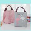 Vielseitige Flamingo-Lunchtasche Mit Zeitlosem Design Ideal Für Ausflüge An Den Strand Und Zum Picknick