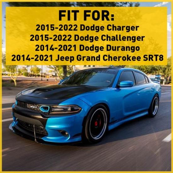 Steering Wheel Trim For Cover Dodge Charger Challenger 2015+ Durango Accessories