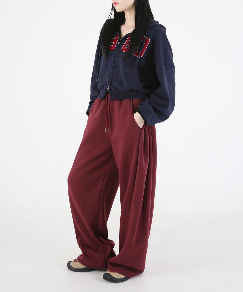 UMM Women'S Side Pintuck Wide Training Pants 4 Colors
