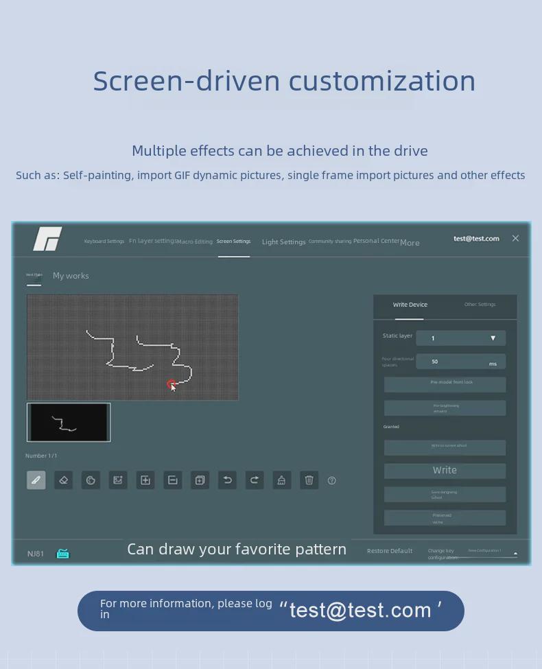 Tastatură mecanică de gaming wireless Bluetooth tri-mode cu 98 de taste și comutatoare personalizabile (Albastru, Negru, Ceai, Roșu) și design cu înlocuire la cald.