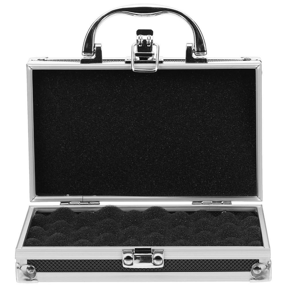 Drop-Resistant Portable Tool Case Shockproof Safety Briefcase  Jewelry Storage