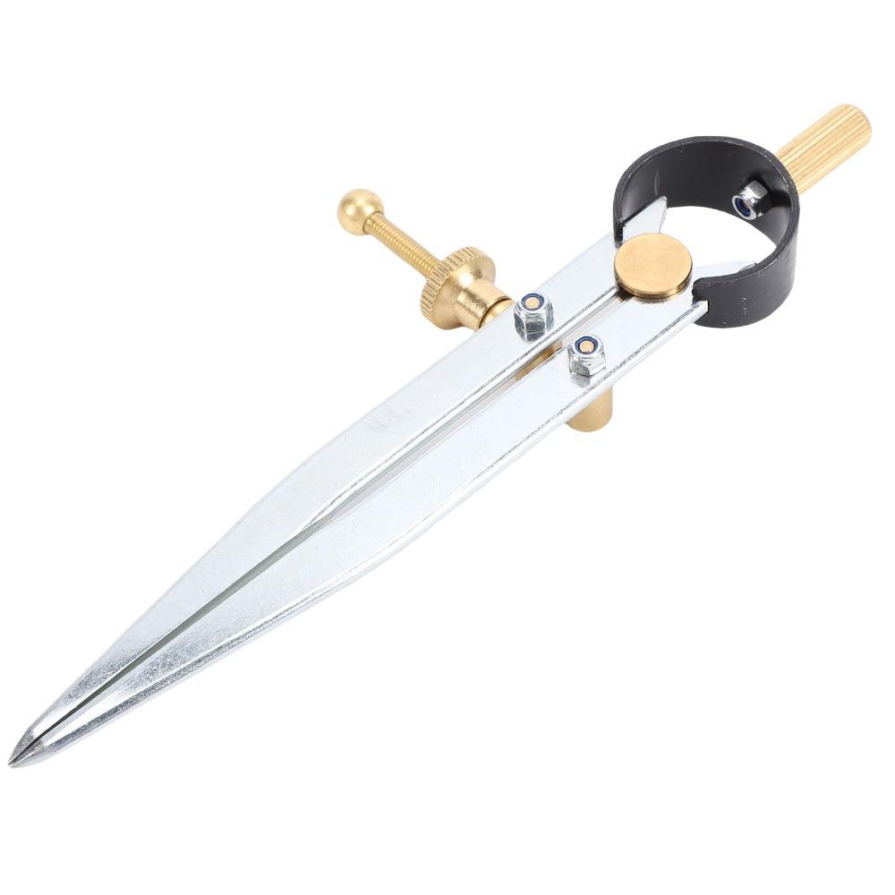Lockable Design Wing Divider Caliper Brass Fulcrum Spring Joint Caliper Metalworking Use