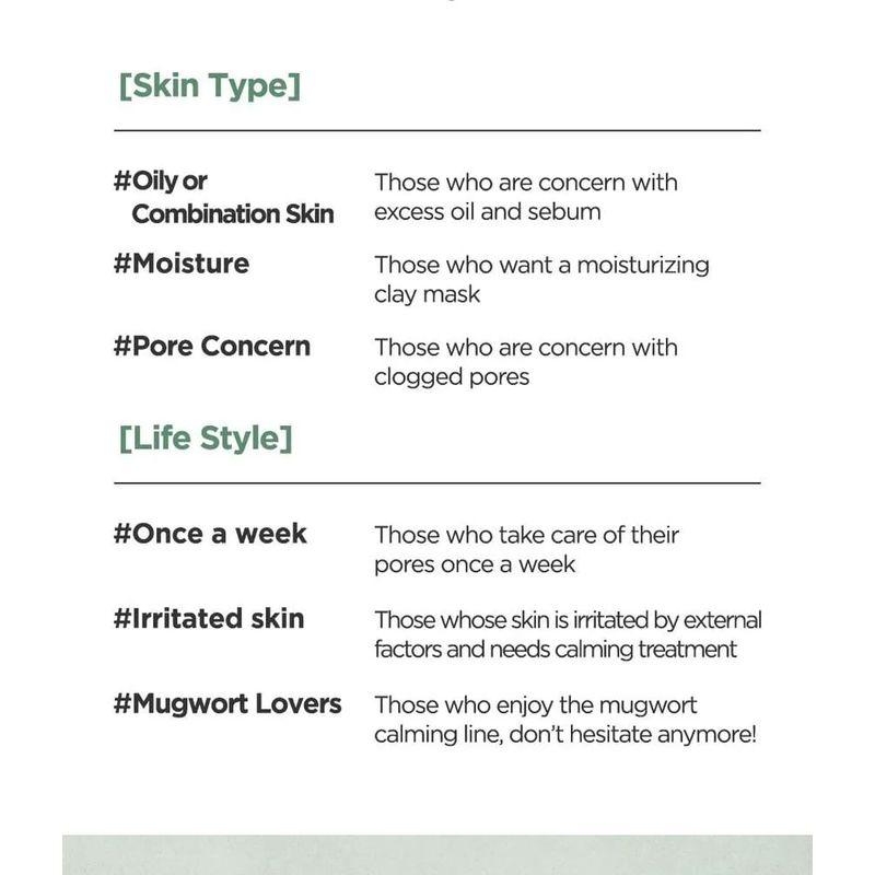 ISNTREE Mugwort Calming Clay Mask