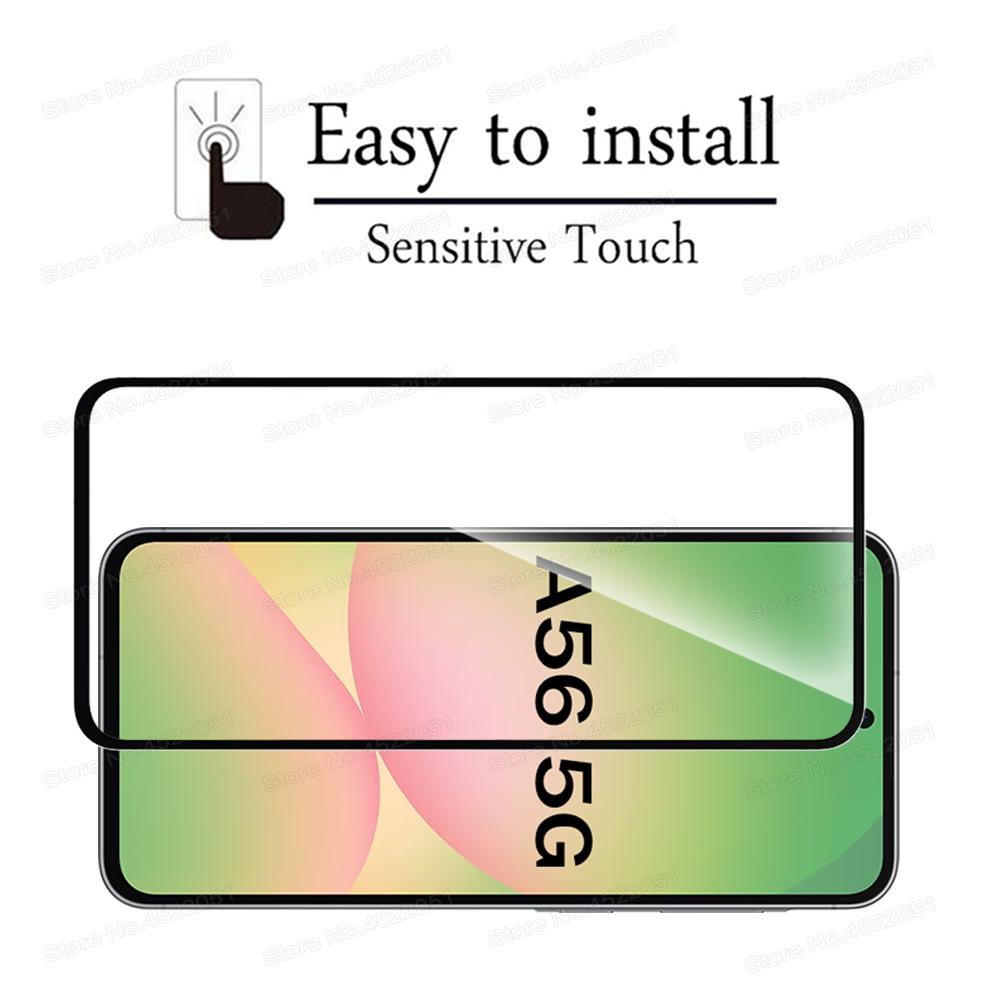 Tempered Glass For Samsung Galaxy S20 S21 S23 S24 S25 FE A17 A37 A57 A16 A26 A36 A56 A55 A35 A54 A34 5G A14 A15 A07 A06 A05S A04 A13 AScreen Protector