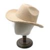 Carnival Party Hat Outdoor Vintage Western Cowboy Hat Top Hat Lamb Wool Hat Warm Jazz Hat
