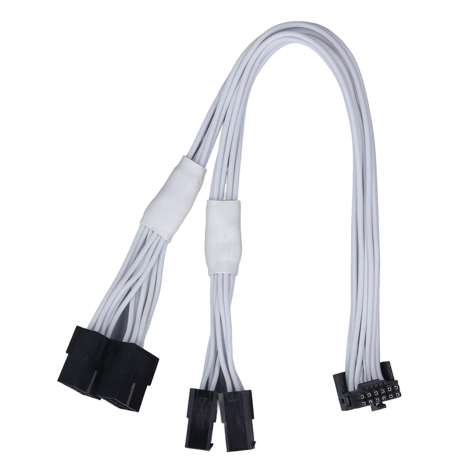 

Удлинительный кабель PCIE 5.0 12 4P на 4 X 8Pin изогнутый удлинительный кабель для 3090Ti 4090 4080 12VHPWR