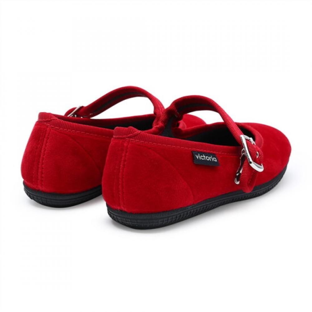 Victoria Shoes Victoria Junior Oda Mary Jane Red J104913 Rojo