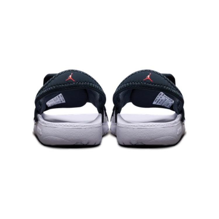 Jordan Hydro 4 Casual Comfortable Durable Breathable Low Top Walker Shoes Baby Shoes Black Red 705174-023