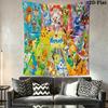 Eevee Its Evolutions Tapestry Fashion Print Background Cloth Background Cloth Wall Covering Decoration Soft