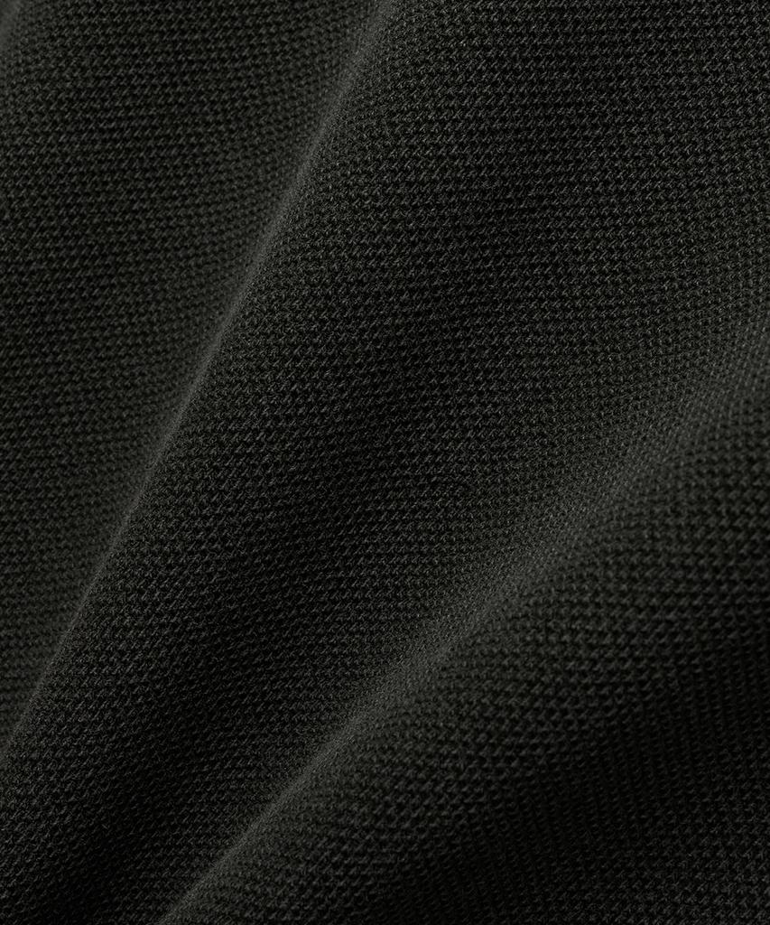 Diantipeullaespom Pigment Oversized Zip-Up Pique Shirt (Charcoal)