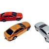 10Pcs 1:100 Painted Mini Model Cars Toys Scale Parking Scenery Railway Modeling