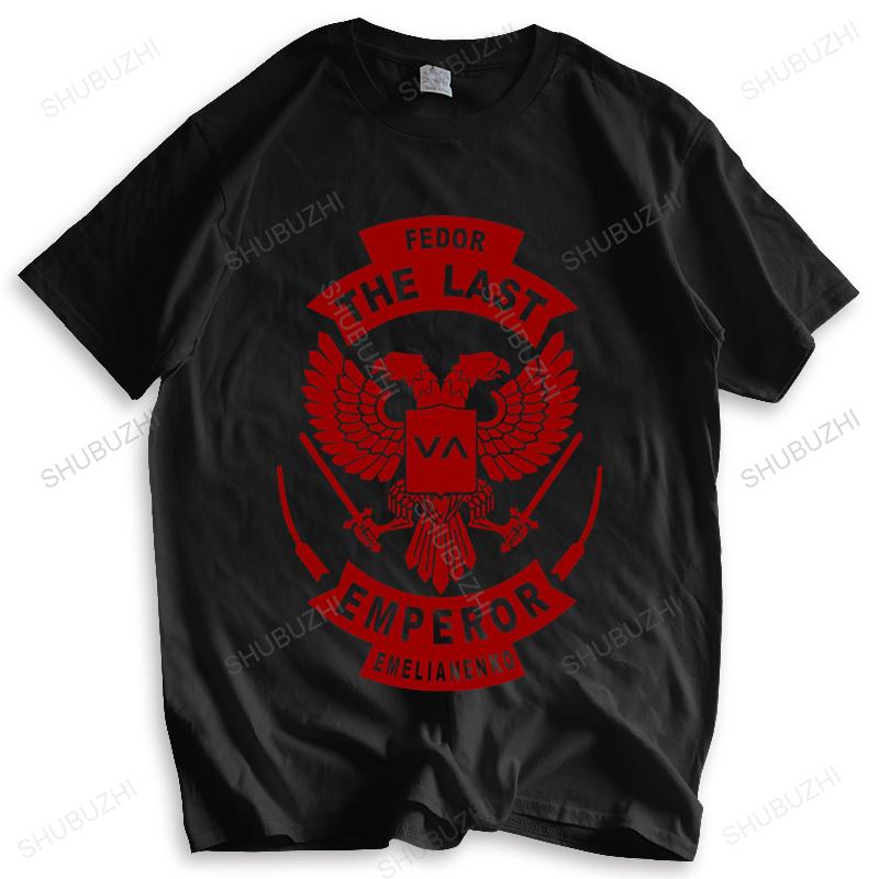 

FEDOR EMELIANENKO MMA LOGO T-shirt Korean Style Brand Cotton teeshirt Drop Shipping summer fashion t-shirt 3XL