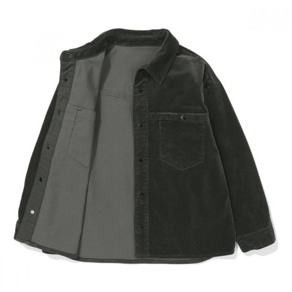 Bluetail Shirt Corduroy Charcoal Gray Azh3bl01cg