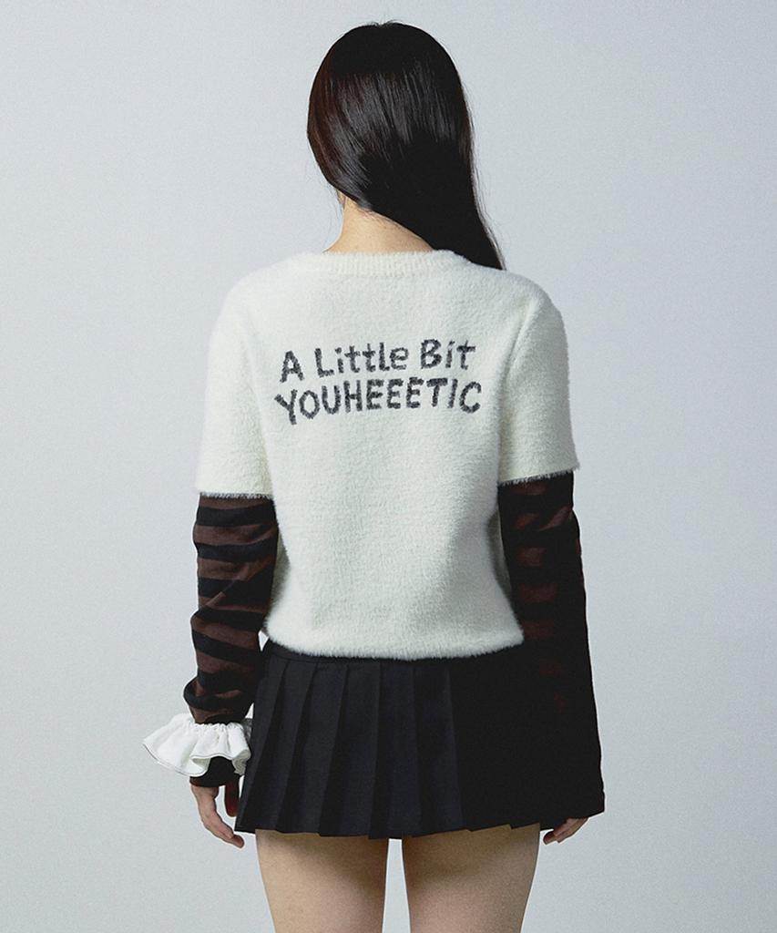 YOUHEE Youheetic Layered Knit Ivory
