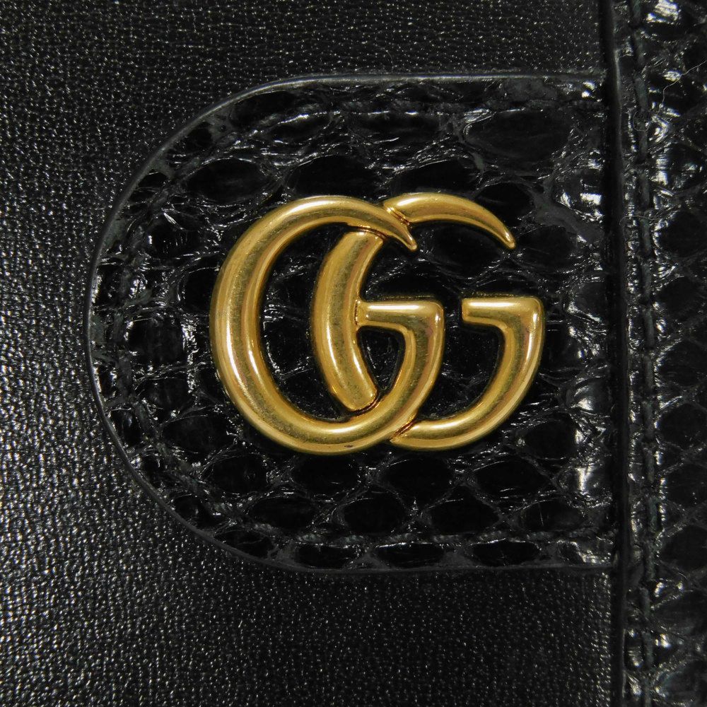 Used Ophidia Coin Wallet 9539 (597609, 10OTT, 1000, 7941) In GG Python Limited Edition Exotic Black. from Japan