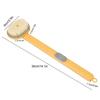 Handle Bath Brush Soft   Button Removable Brush Head Body Bath Brush for Bathroom