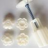 Manual Press DIY Kitchen Gadget Pastry Tool Sakura Mooncake Mold Mooncake Press Cookie Stamps
