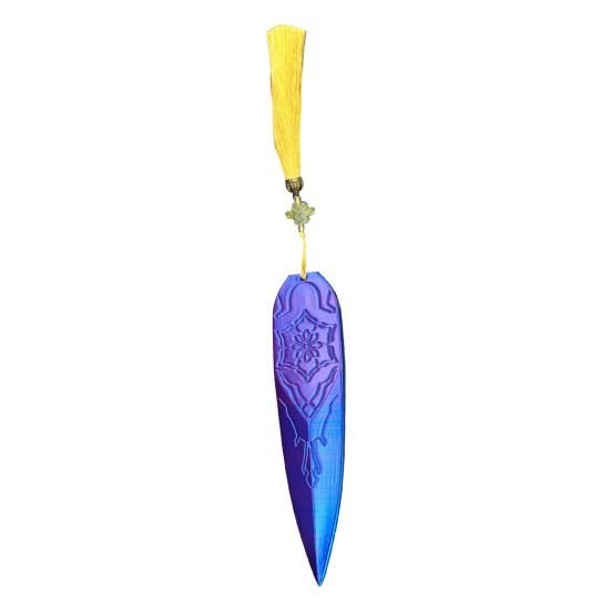 1/3Pcs Kpop Hunter Cosplay Dart Prop with Yellow Tassels Halloween Costume Party Cartoon Inspired Hunters Stiletto Weapon Role-play Accessory