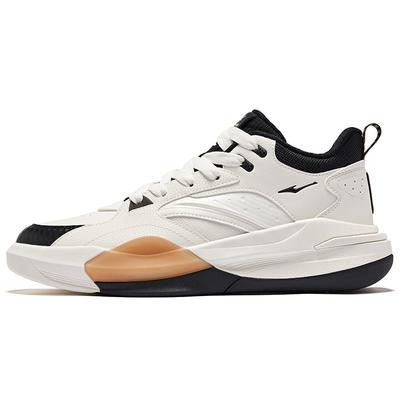 Dominance 2 Comfortable Versatile Wear-Resistant Non-Slip High-Top Casual Shoes Men Sneakers White Black Beige 51124401102-007